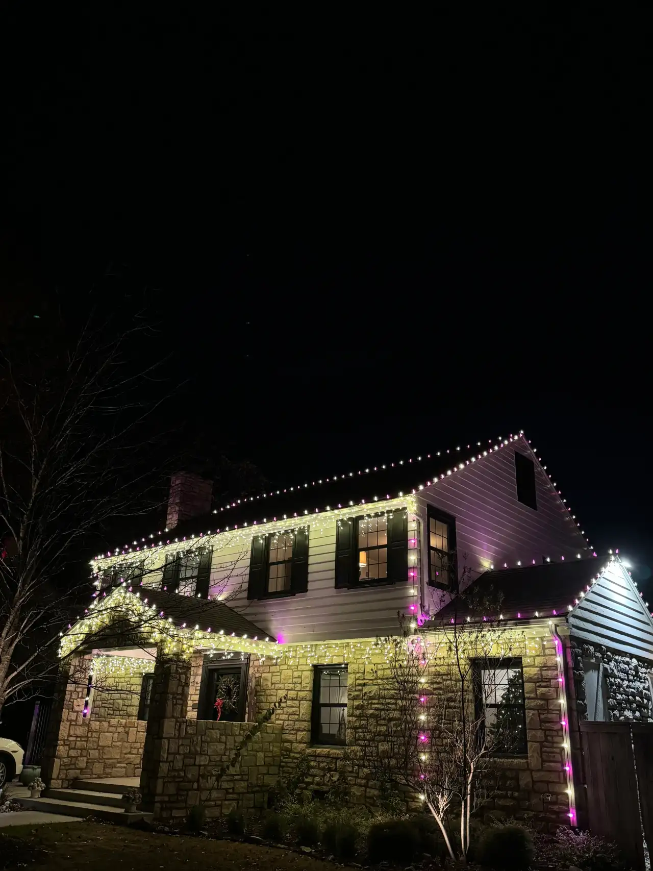 Let it Glow Christmas lighting project 38