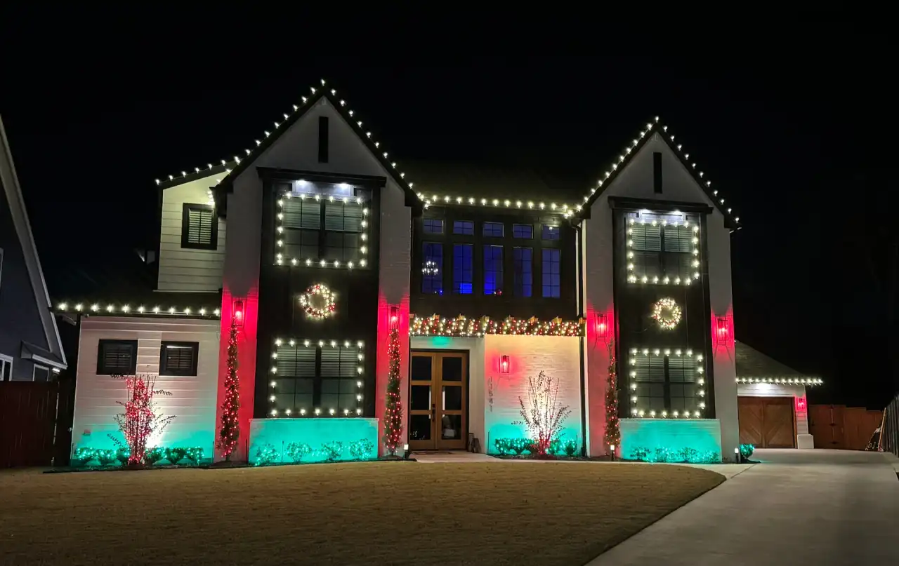 Let it Glow Christmas lighting project 2