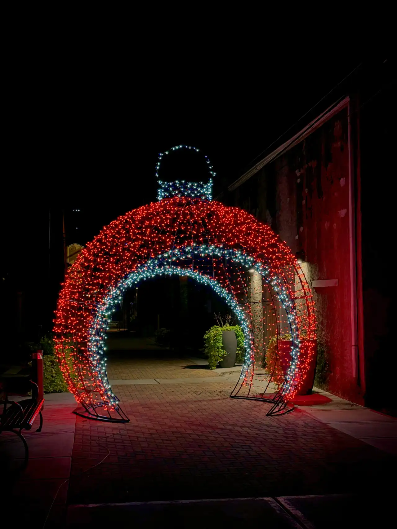 Let it Glow Christmas lighting project 14