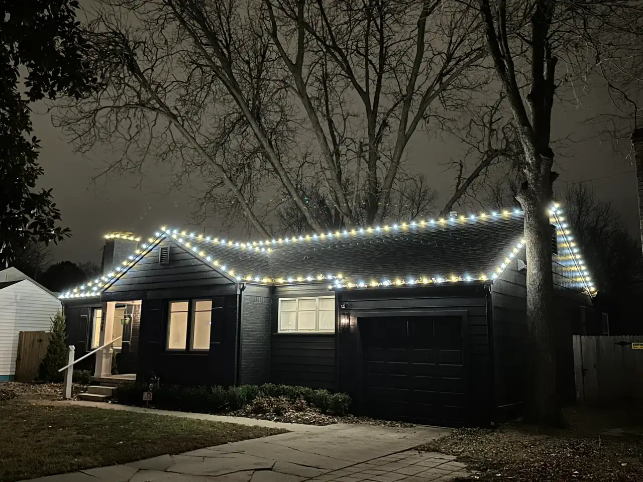 Let it Glow Christmas lighting project 37