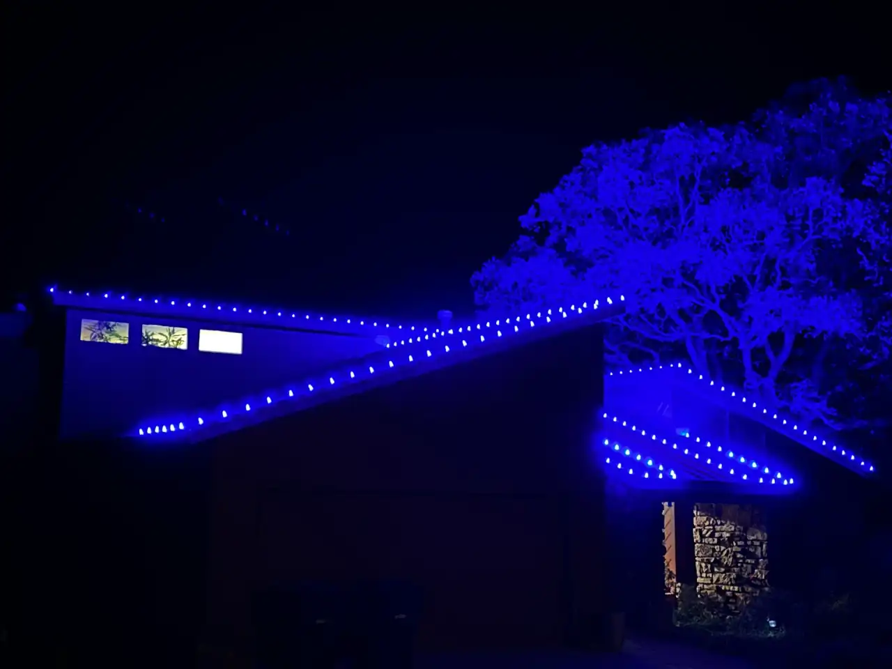 Let it Glow Christmas lighting project 18