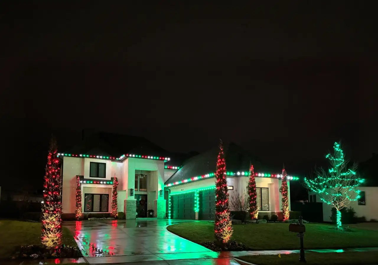 Let it Glow Christmas lighting project 10