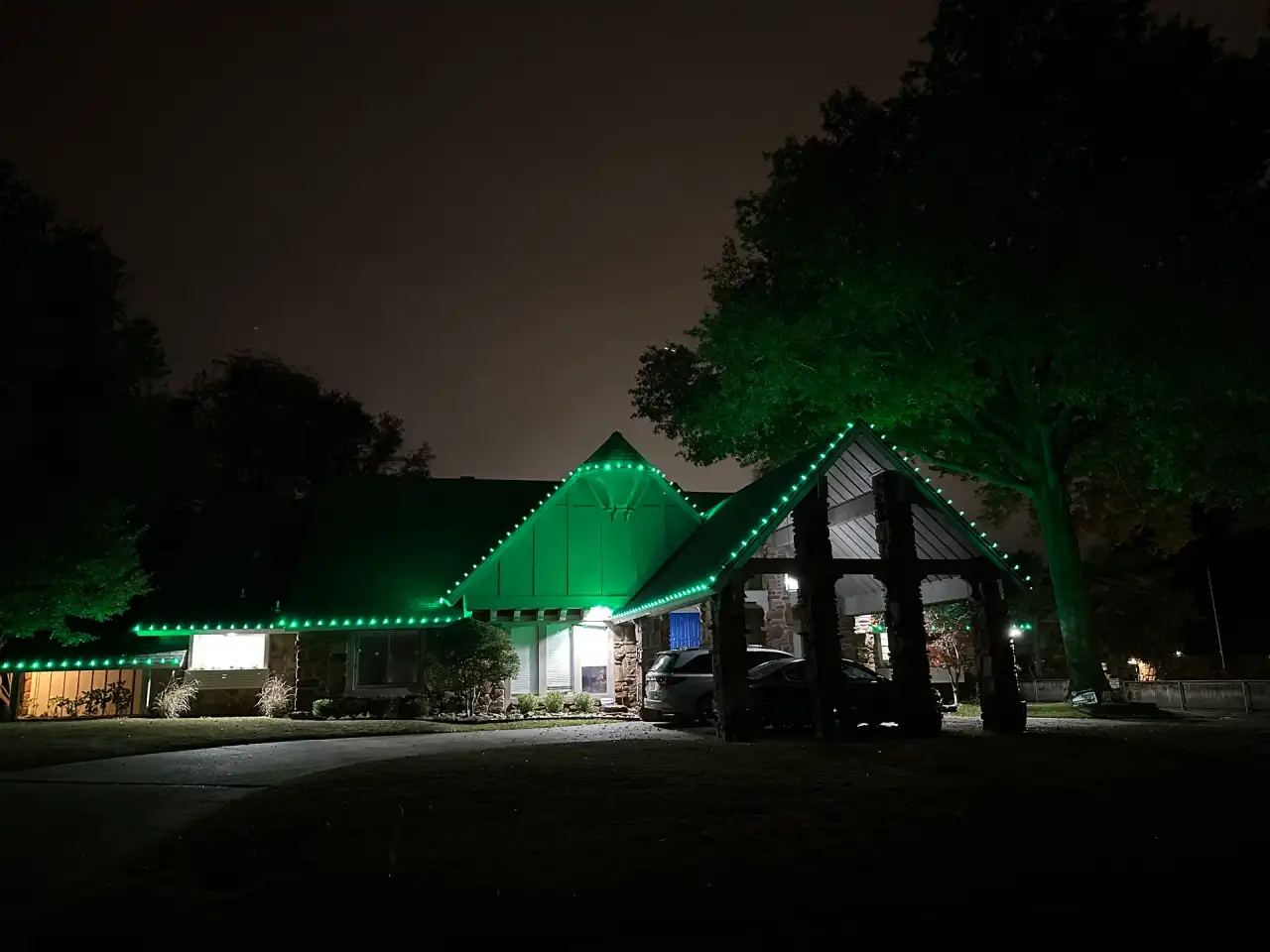 Let it Glow Christmas lighting project 43