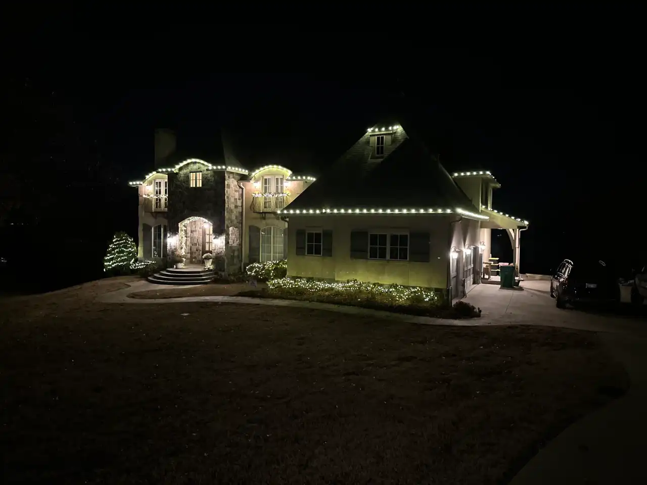 Let it Glow Christmas lighting project 42
