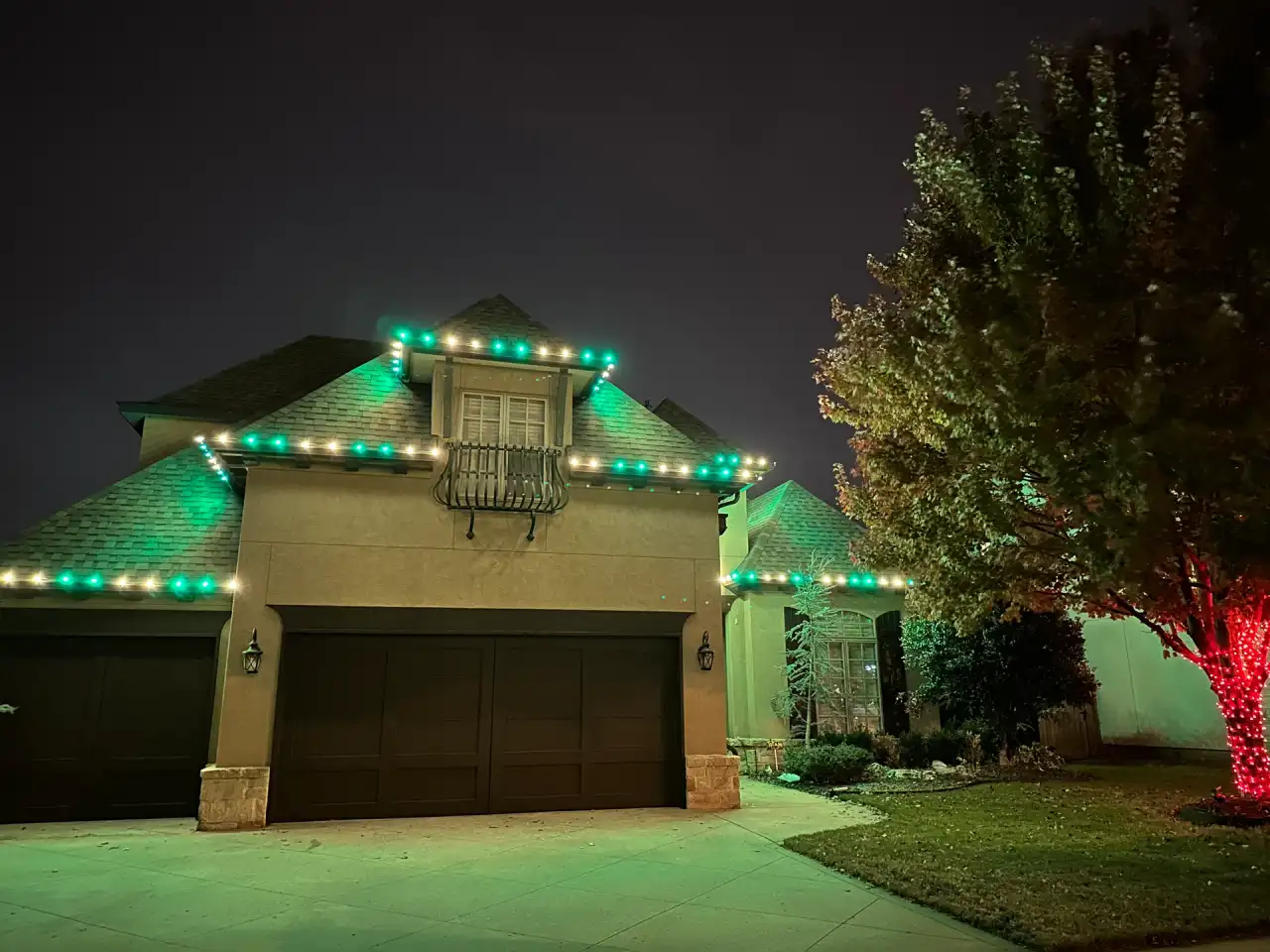 Let it Glow Christmas lighting project 40