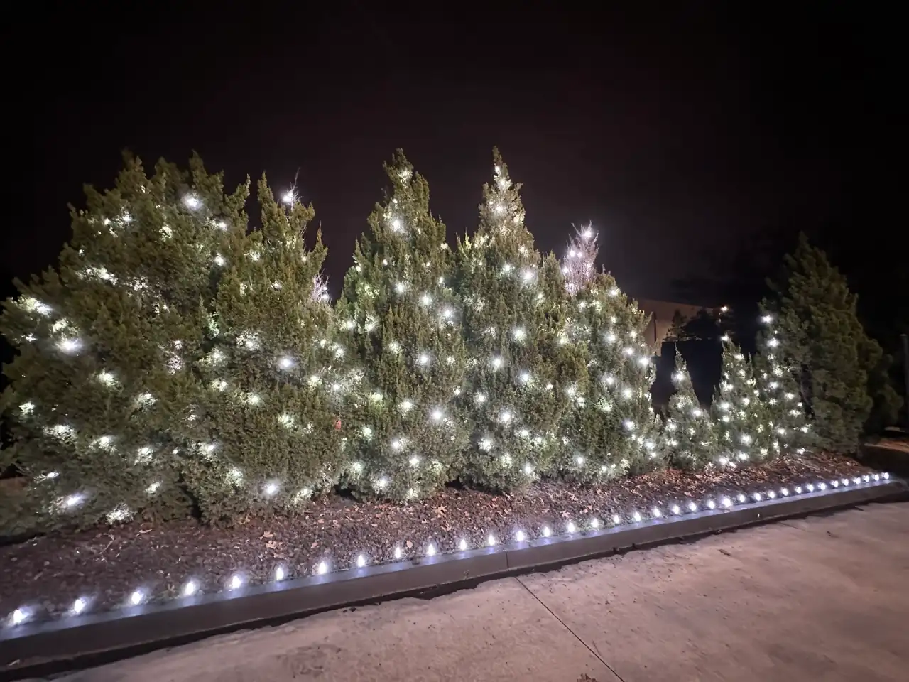 Let it Glow Christmas lighting project 33