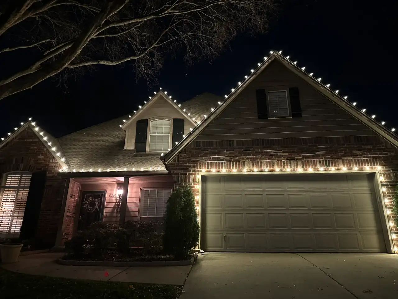 Let it Glow Christmas lighting project 34