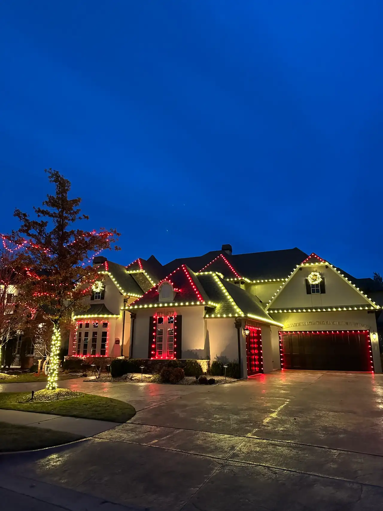 Let it Glow Christmas lighting project 9