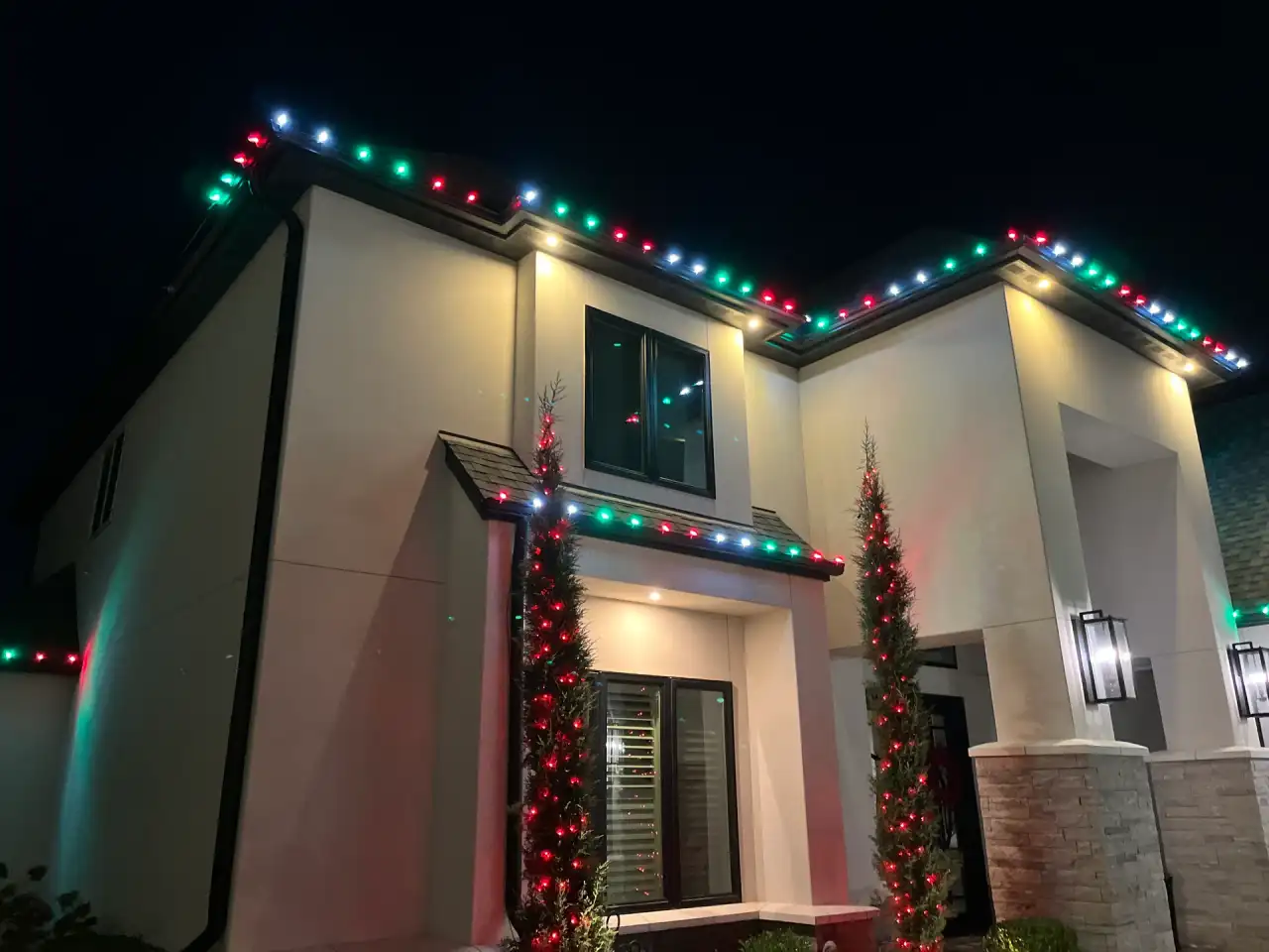 Let it Glow Christmas lighting project 5